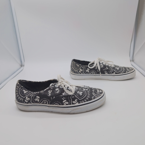 Vans Star Wars X Authentic Stormtrooper sz9 Sneakers W Correct Laces - Picture 7 of 13